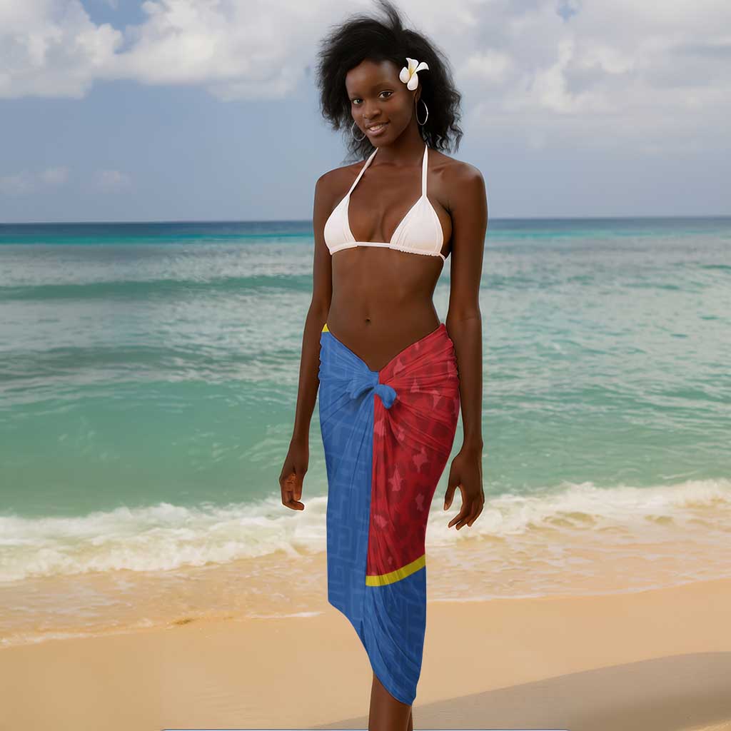 DR Congo Football Sarong Go Champions - African Pride