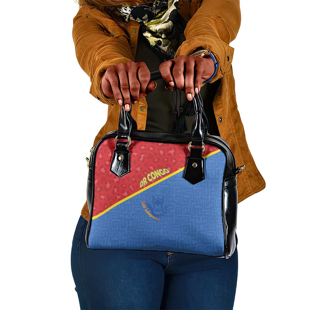 DR Congo Football Shoulder Handbag Go Champions - African Pride