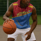 Custom DR Congo Football Sleeveless Hoodie Go Champions - African Pride