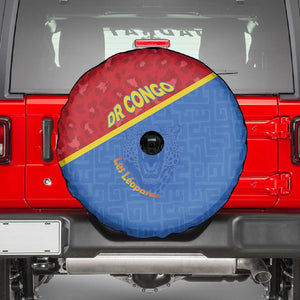 DR Congo Football Spare Tire Cover Go Champions - African Pride