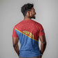 Custom DR Congo Football T shirt Go Champions - African Pride