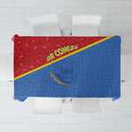 DR Congo Football Tablecloth Go Champions - African Pride