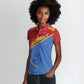 Custom DR Congo Football Women Polo Shirt Go Champions - African Pride