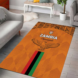 Zambia Football Area Rug Come On Chipolopolo - African Pride