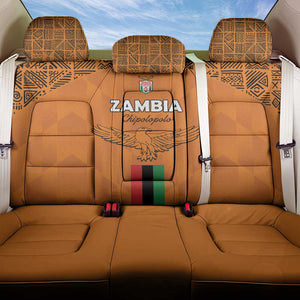 Zambia Football Back Car Seat Cover Come On Chipolopolo - African Pride