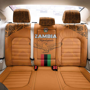 Zambia Football Back Car Seat Cover Come On Chipolopolo - African Pride