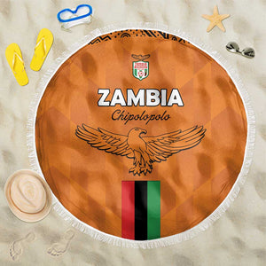 Zambia Football Beach Blanket Come On Chipolopolo - African Pride