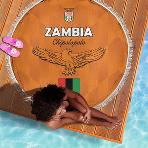 Zambia Football Beach Blanket Come On Chipolopolo - African Pride