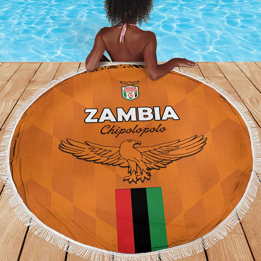 Zambia Football Beach Blanket Come On Chipolopolo - African Pride