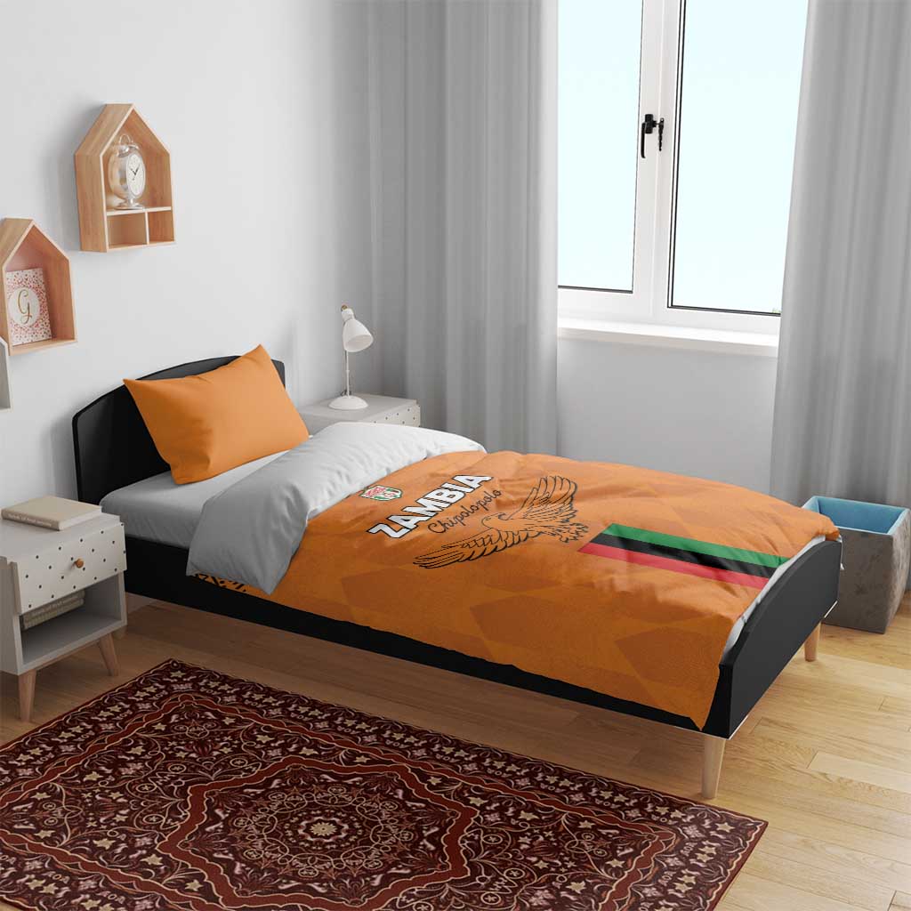 Zambia Football Bedding Set Come On Chipolopolo - African Pride