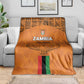 Zambia Football Blanket Come On Chipolopolo - African Pride
