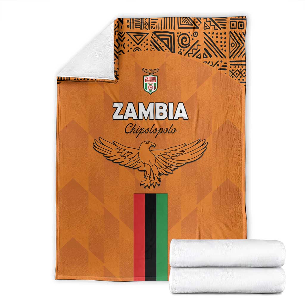 Zambia Football Blanket Come On Chipolopolo - African Pride