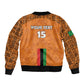 Custom Zambia Football Bomber Jacket Come On Chipolopolo - African Pride