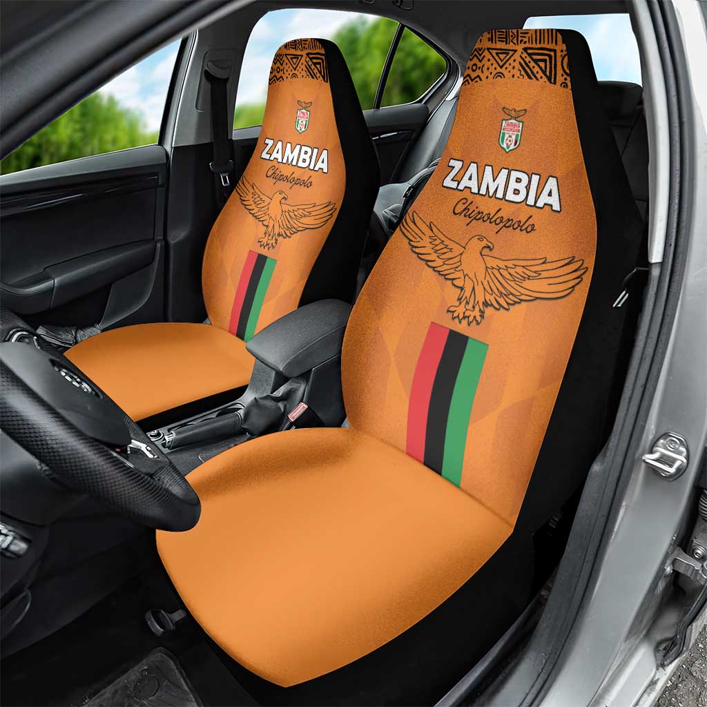 Zambia Football Car Seat Cover Come On Chipolopolo - African Pride