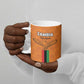 Custom Zambia Football Ceramic Mug Go Chipolopolo Go