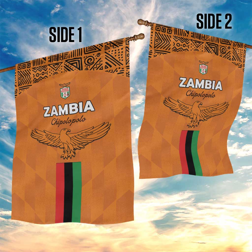 Zambia Football Garden Flag Come On Chipolopolo - African Pride
