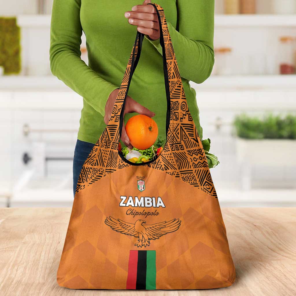 Zambia Football Grocery Bag Come On Chipolopolo - African Pride