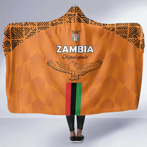 Zambia Football Hooded Blanket Come On Chipolopolo - African Pride