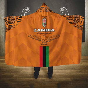 Zambia Football Hooded Blanket Come On Chipolopolo - African Pride