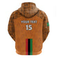 Custom Zambia Football Hoodie Come On Chipolopolo - African Pride