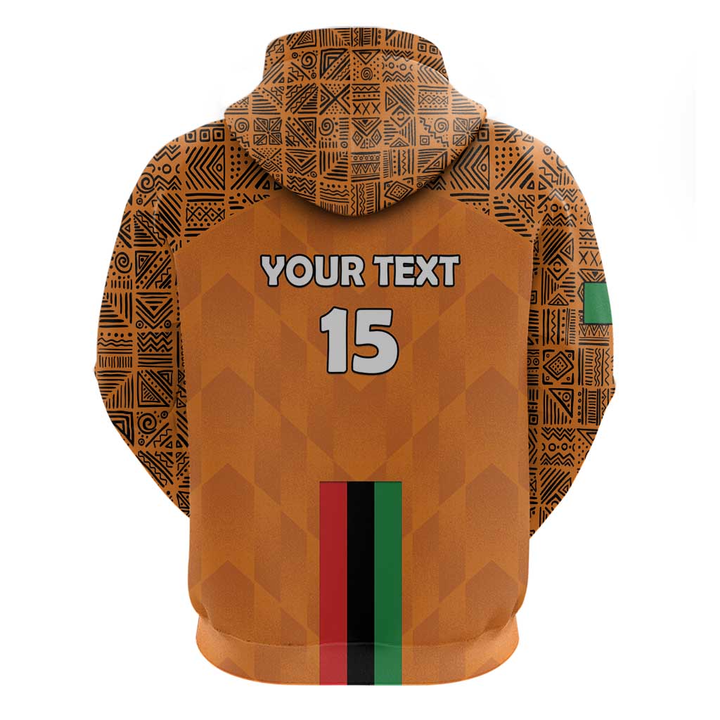 Custom Zambia Football Hoodie Come On Chipolopolo - African Pride