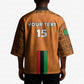 Custom Zambia Football Kimono Go Chipolopolo Go