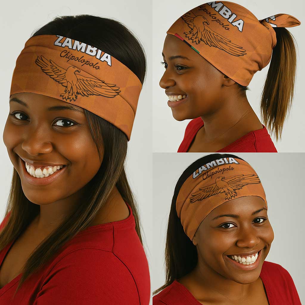 Zambia Football Neck Gaiter Come On Chipolopolo - African Pride