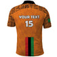 Custom Zambia Football Polo Shirt Come On Chipolopolo - African Pride