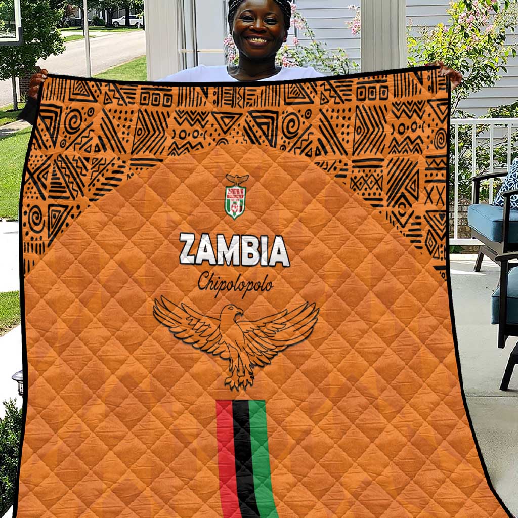 Zambia Football Quilt Come On Chipolopolo - African Pride