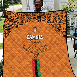 Zambia Football Quilt Come On Chipolopolo - African Pride