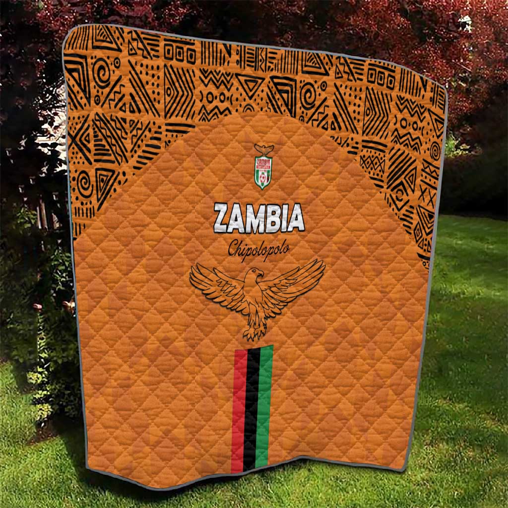 Zambia Football Quilt Come On Chipolopolo - African Pride