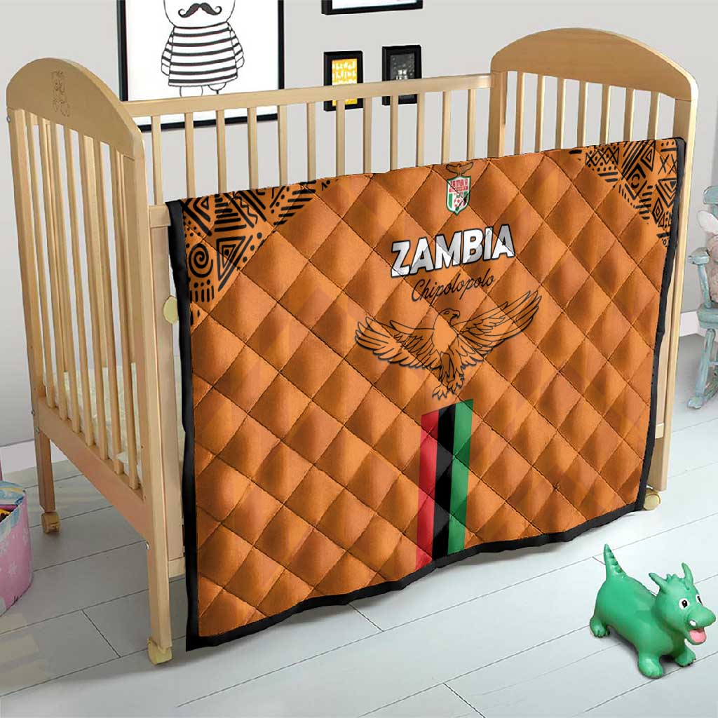 Zambia Football Quilt Come On Chipolopolo - African Pride
