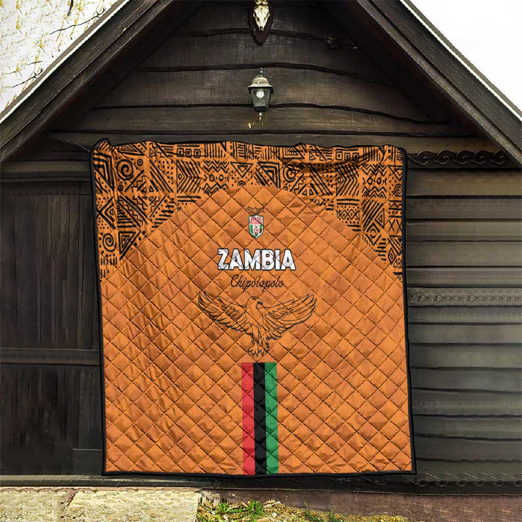 Zambia Football Quilt Come On Chipolopolo - African Pride