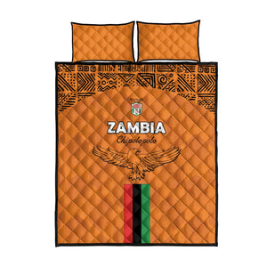 Zambia Football Quilt Bed Set Come On Chipolopolo - African Pride