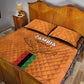 Zambia Football Quilt Bed Set Come On Chipolopolo - African Pride