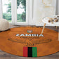Zambia Football Round Carpet Come On Chipolopolo - African Pride
