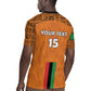 Custom Zambia Football Rugby Jersey Come On Chipolopolo - African Pride