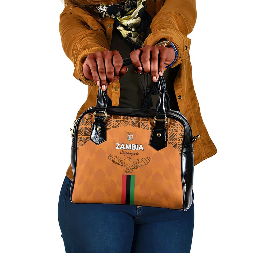 Zambia Football Shoulder Handbag Come On Chipolopolo - African Pride