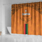 Zambia Football Shower Curtain Come On Chipolopolo - African Pride