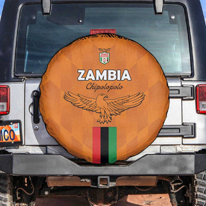 Zambia Football Spare Tire Cover Come On Chipolopolo - African Pride