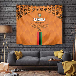 Zambia Football Tapestry Come On Chipolopolo - African Pride