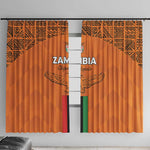 Zambia Football Window Curtain Come On Chipolopolo - African Pride