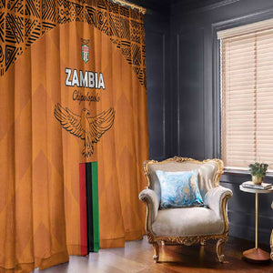 Zambia Football Window Curtain Come On Chipolopolo - African Pride