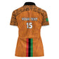 Custom Zambia Football Women Polo Shirt Come On Chipolopolo - African Pride
