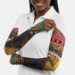 Kenya Safari Christmas Arm Sleeves Black Santa Riding Cape Buffalo - Heri ya Krismasi