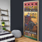 Kenya Safari Christmas Door Cover Black Santa Riding Cape Buffalo - Heri ya Krismasi