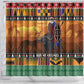 Afro Christmas in Kenya Safari Shower Curtain Black Santa Riding Cape Buffalo - African Pride
