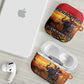 Kenya Safari Christmas AirPods Case Black Santa Riding Elephant - Heri ya Krismasi