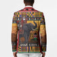 Kenya Safari Christmas Blazer Black Santa Riding Elephant - Heri ya Krismasi