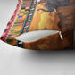 Kenya Safari Christmas Pillow Cover Black Santa Riding Elephant - Heri ya Krismasi